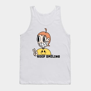 Keep Smiling Bro! Tank Top